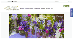 Desktop Screenshot of defleursetdeaufraiche.com